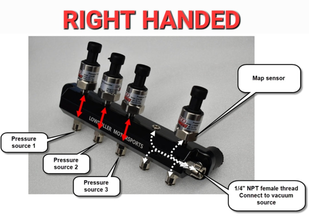 LDM- 3 Port & 5 Port Remote Sensor Mount – Kraken Race Supply